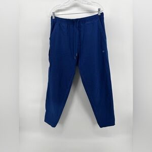 Mack Weldon Mens Blue Adjustable Waist‎ Joggers Size LG